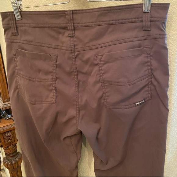 PRANA Men Brown Slim Fit Pants Size 34x32 - Picture 5 of 12
